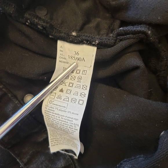 All Saints Charcoal Skinny Jeans - Picture 6 of 15